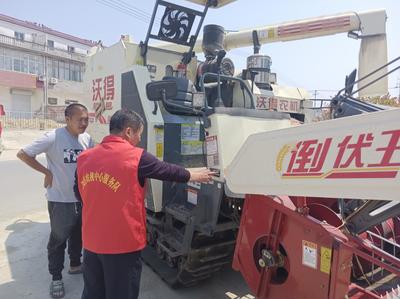 泗縣墩集鎮(zhèn) 培訓(xùn)服務(wù)送上門，備好農(nóng)機(jī)戰(zhàn)三夏